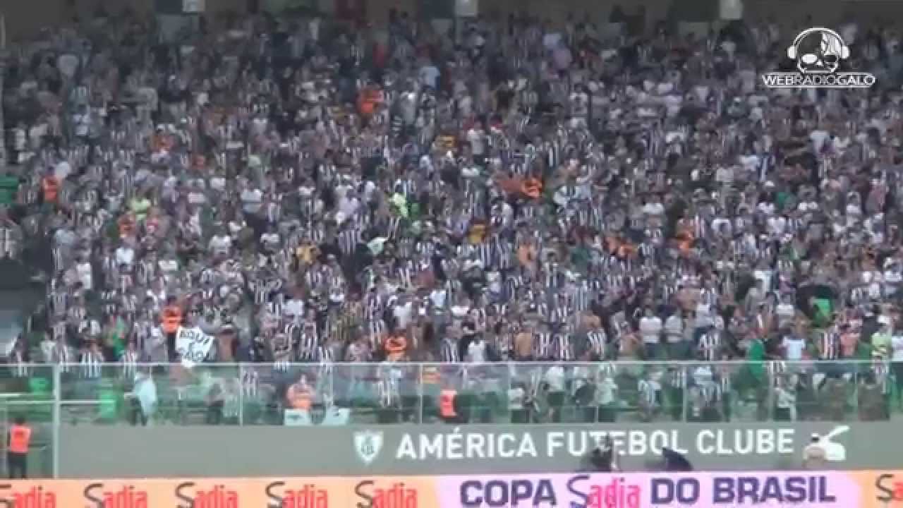 Torcida do Galo na final da Copa do Brasil - Espetacular