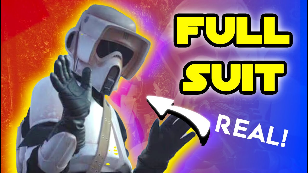SCOUT TROOPER SUIT TEST- warning chaotic...