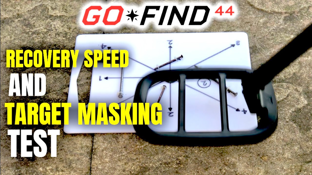 Go-Find 44 Nail Board | Recovery Speed | Target Masking Test | Metal Detecting
