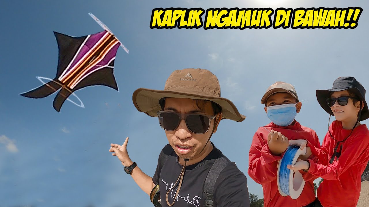 YANG KALIAN TUNGGU!! TERBANGIN LAYANGAN KAPLIK KNOCK DOWN 2,8 METER