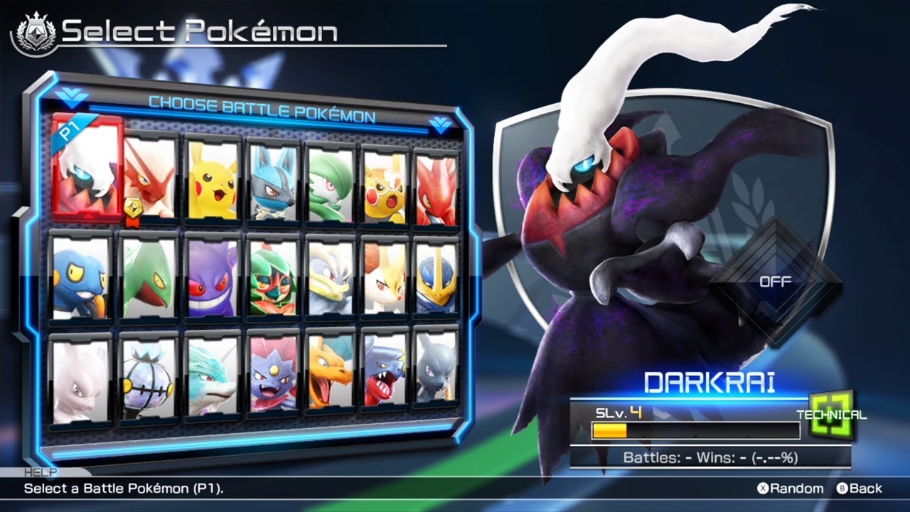 Pokkén Tournament DX - All Characters