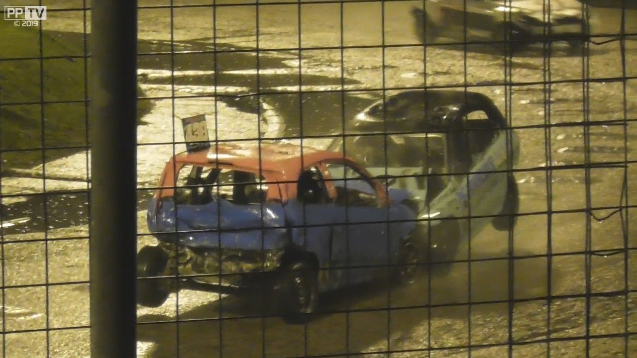 Banger Racing Crashes/Highlights, Birmingham Wheels Raceway, 28/9/19