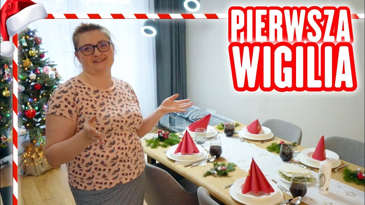 Pierwsza wigilia w nowym mieszkaniu 🎄 MARZENA I MAREK