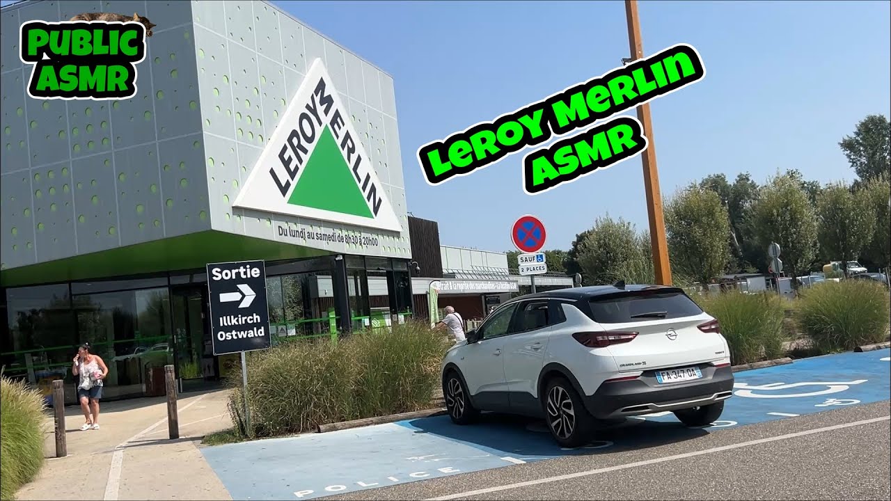 Public ASMR at Leroy Merlin ♥️