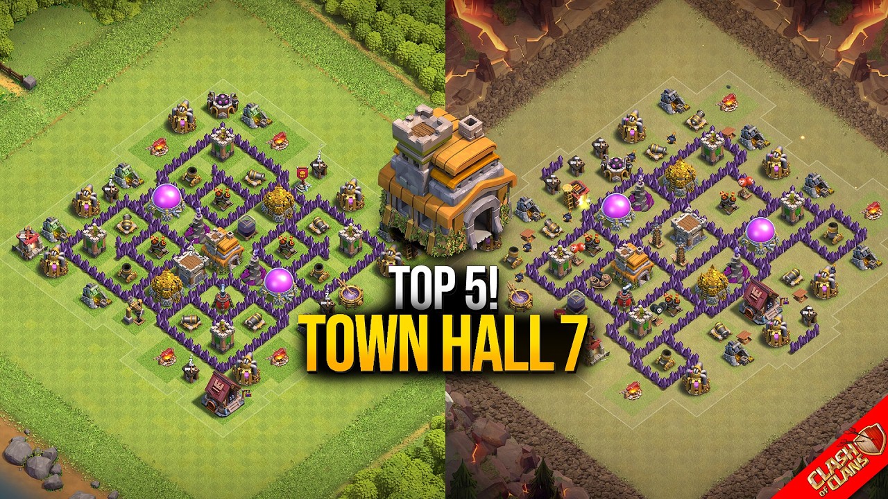 TOP 5! Town Hall 7 (Th7) Base Layout + Copy Link 2026 | Clash of Clans