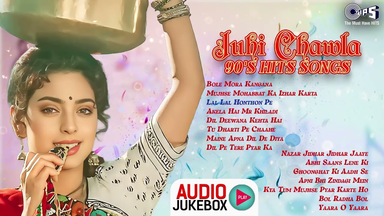 Juhi Chawla 90s Hits Songs | Audio Jukebox | 90s सदाबहार हिंदी गाने | 90s Love Songs | 90s Hit Songs