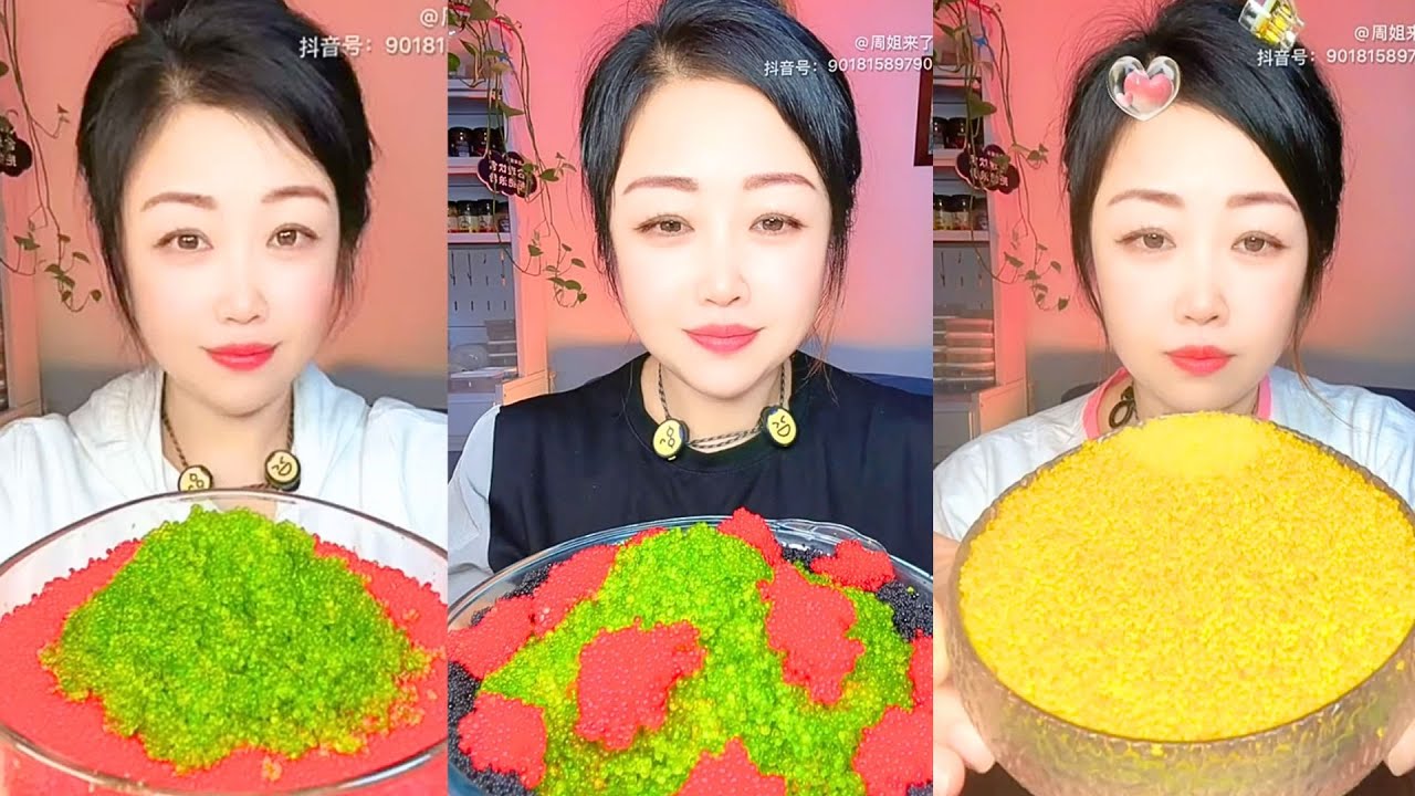 Traditional Fish Roe ASMR Eating | Soft Pop Seafood Mukbang #48