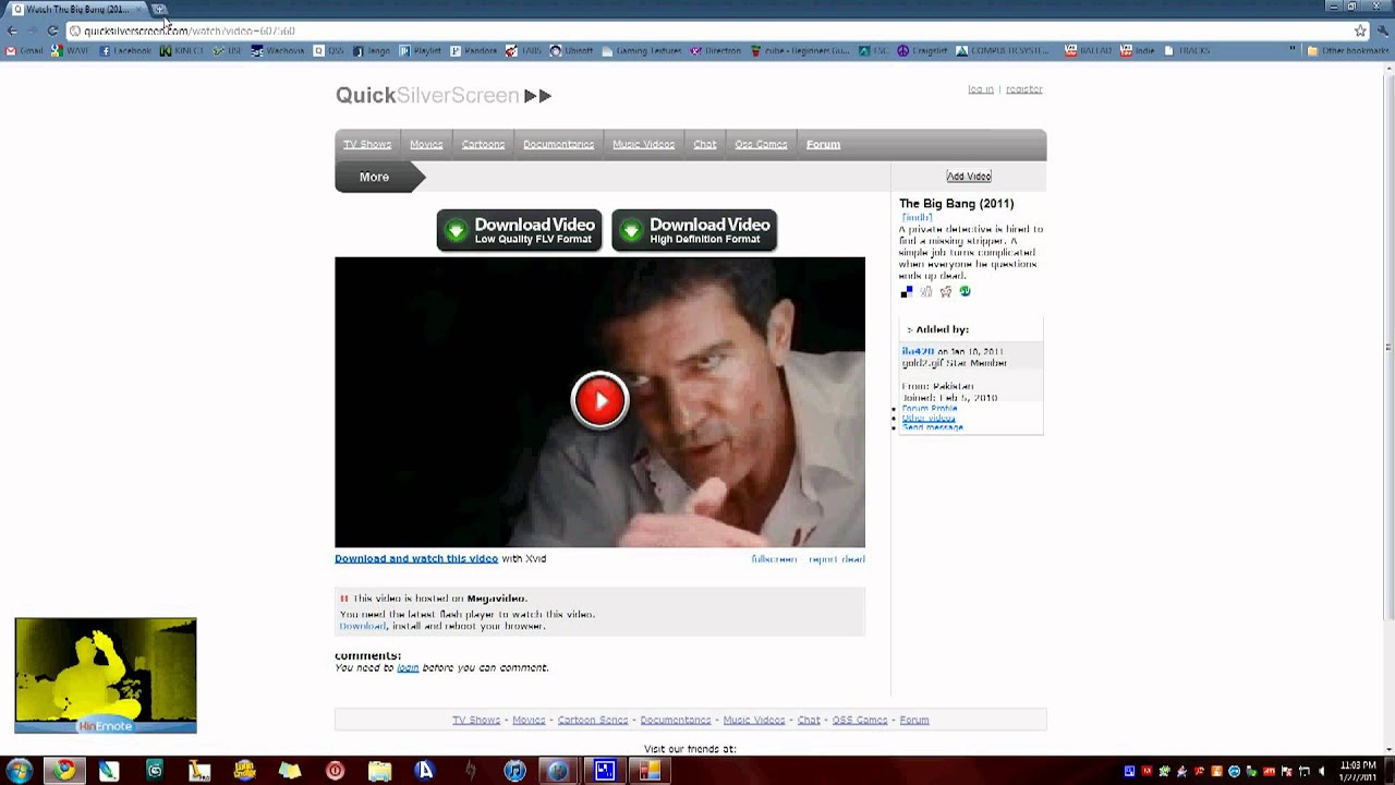 Kinect + KinEmote + KinClick = Navigating Win7 with Kinect (Click Handling)