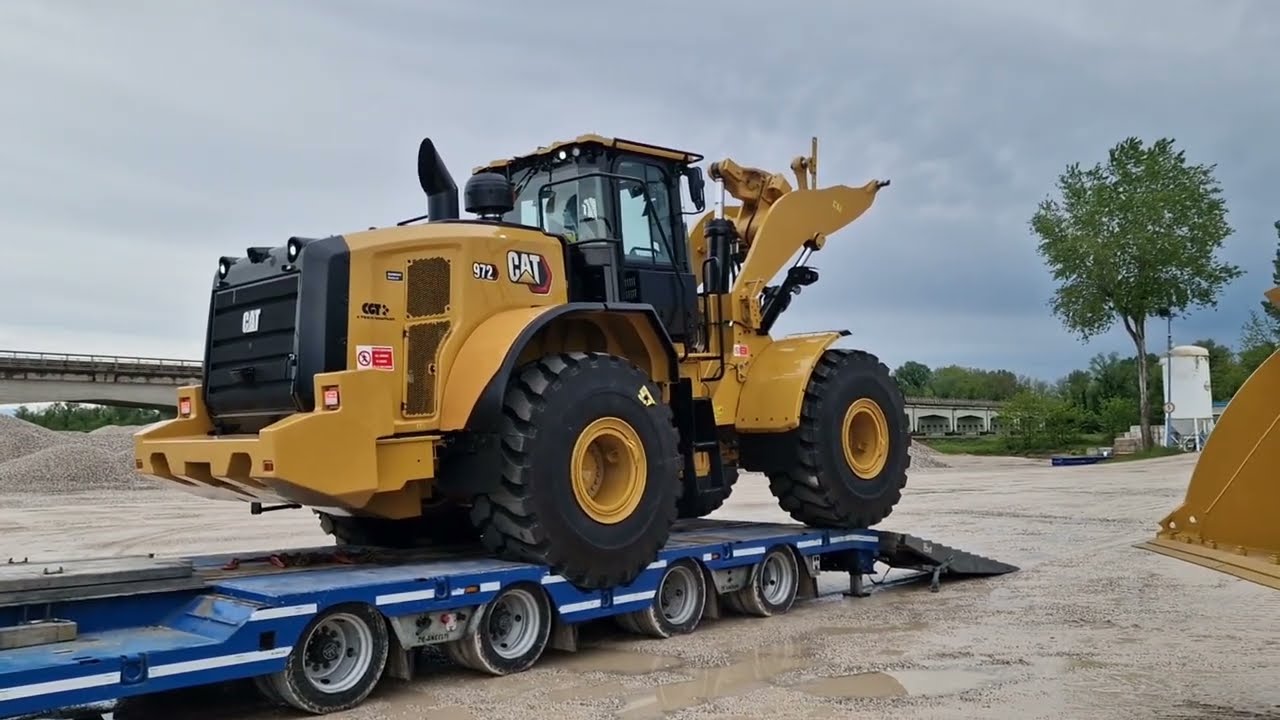 NOVIT&Agrave; CATERPILLAR 972 NEXT GEN ARRIVATA LA NUOVA PALA MECCANICA TRANS GHIAIA