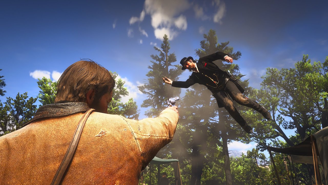 Trolling Gang Members For 10 Minutes in RDR2!