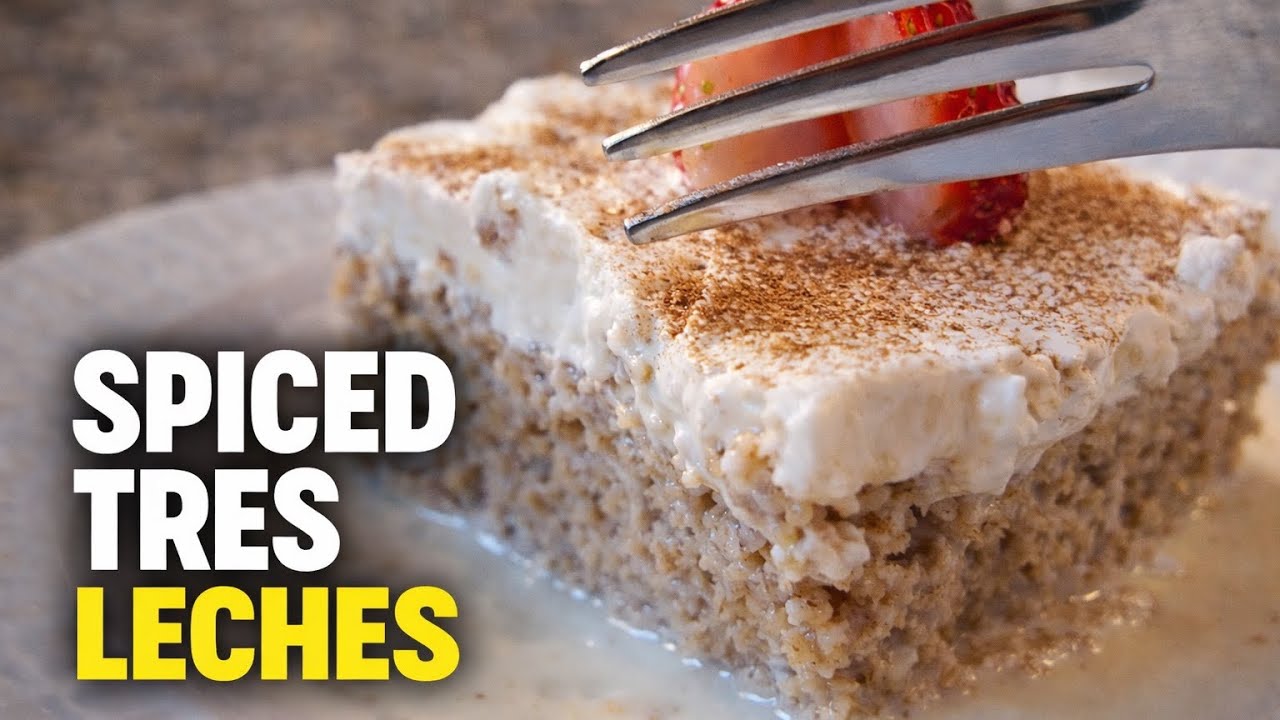 Spiced Tres Leches Cake | Moist & Easy Homemade Recipe