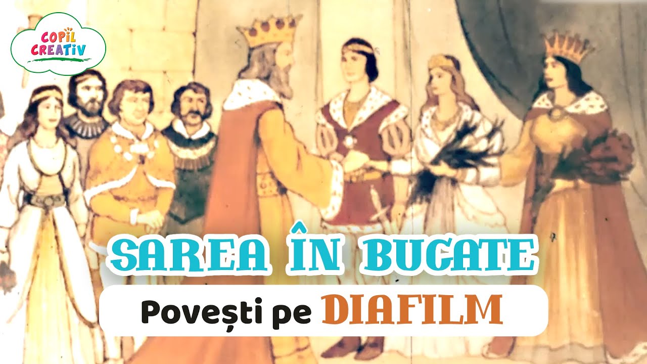 🥖SAREA ÎN BUCATE | Povești Diafilm Românești | Basme vechi audio Limba Română| 