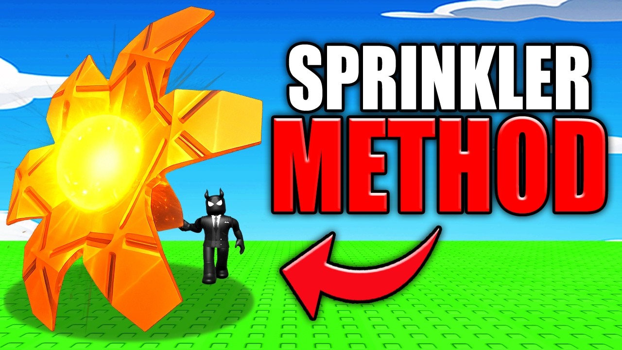 NEW Sprinkler Method in Garden Horizons Roblox!