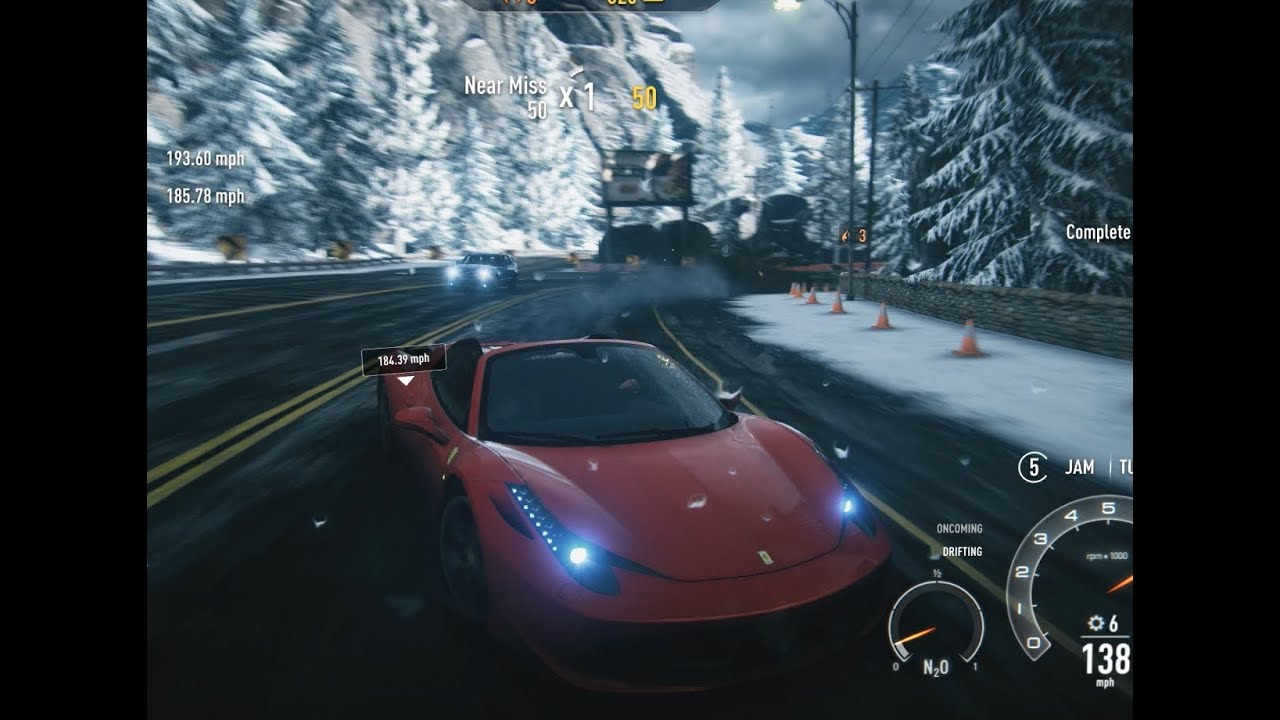 (NFSR) Need For Speed Rivals Racer Heat 2&3 All Cars+Stunts Highest Graphics Settings 1080P Gameplay