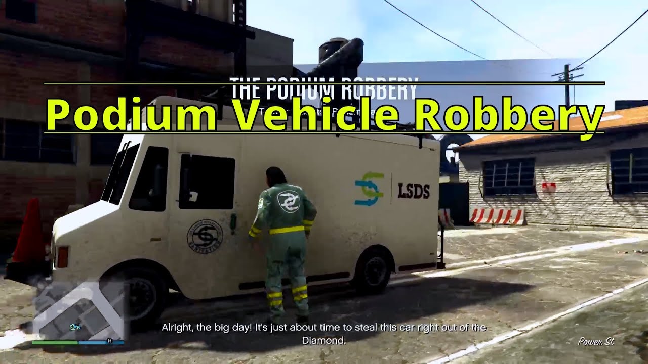 Podium Vehicle Robbery Finale!