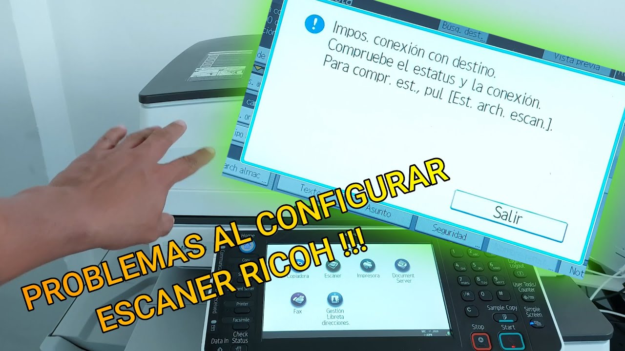 Como escanear a carpeta RICOH en WINDOWS 10 !!!