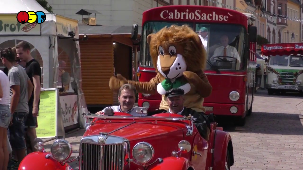 Oldtimerparade zum 24. Mittweidaer Altstadtfest