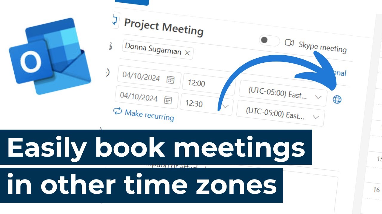 Microsoft Outlook — легко планируйте встречи в других часовых поясах