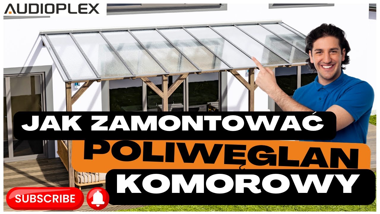 Poliwęglan KOMOROWY / Montaż 🔨 Jak zamontować Poliwęglan Komorowy