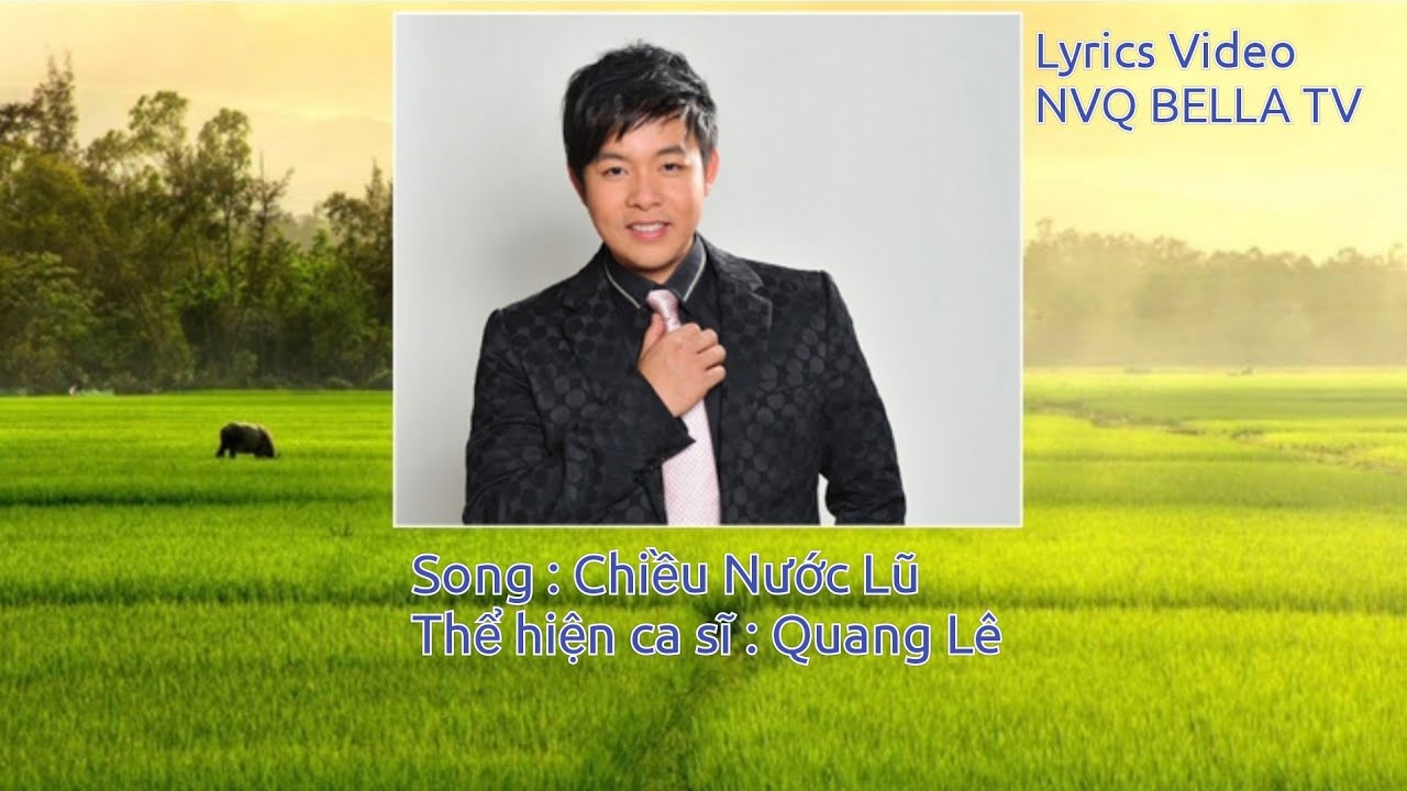 Chiều Nước Lũ - Quang L&ecirc; | Official Lyrics Video | Anh về thăm qu&ecirc; sa mưa gi&ocirc;ng chiều nước lũ