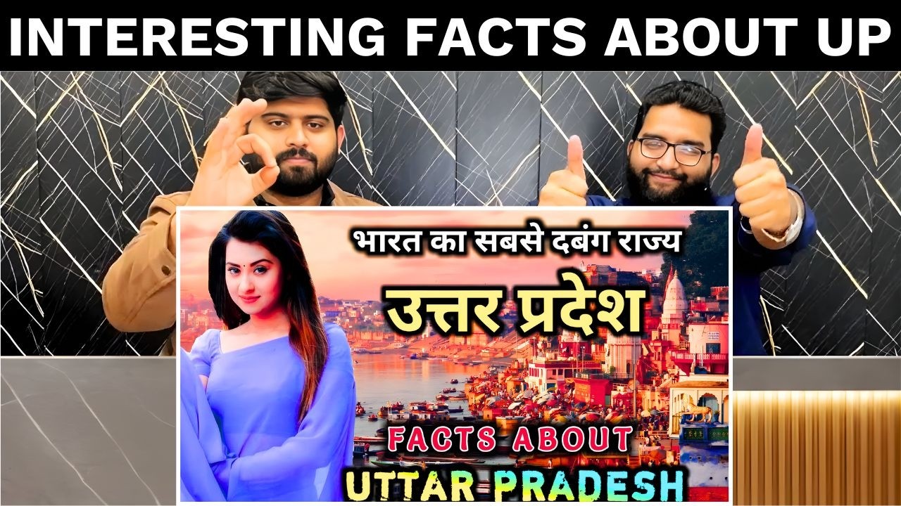 Pakistani Reaction 11 INTERESTING Facts About Uttar Pradesh | उत्तर प्रदेश के रोचक तथ्य 🔥