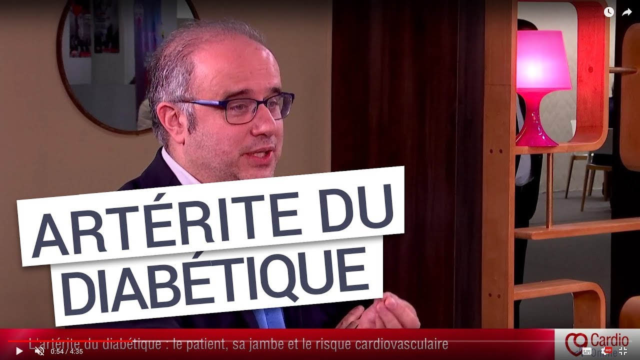 L'artérite du diabétique : le patient, sa jambe et le risque cardiovasculaire - JE SFC 2018