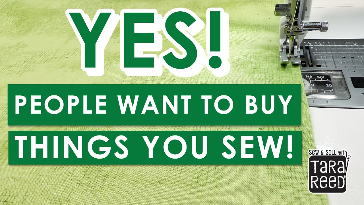 Sew and Sell Video Series  - How to Sell what you Sew - Part 1