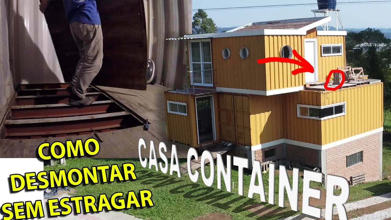 Quarto Container do Baby (video 1) - Como Tirar o Compensado do Piso