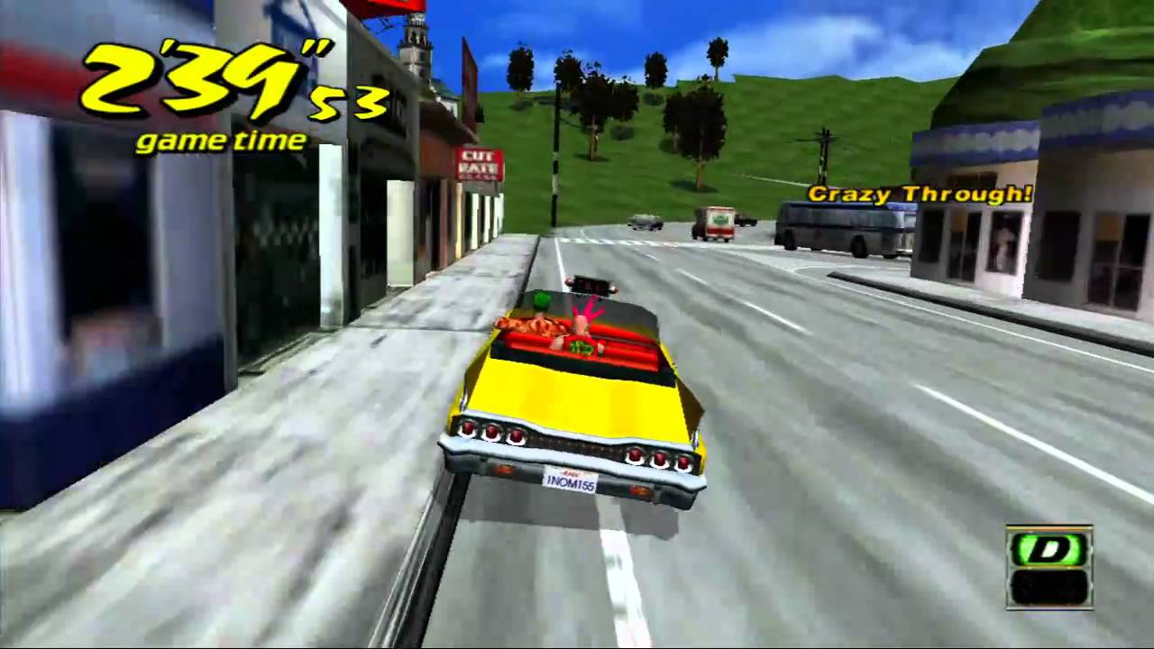 Crazy Taxi - Crazy Box S.S: Crazy Attack - Dreamcast Collection (720p HD) - DVDfeverGames