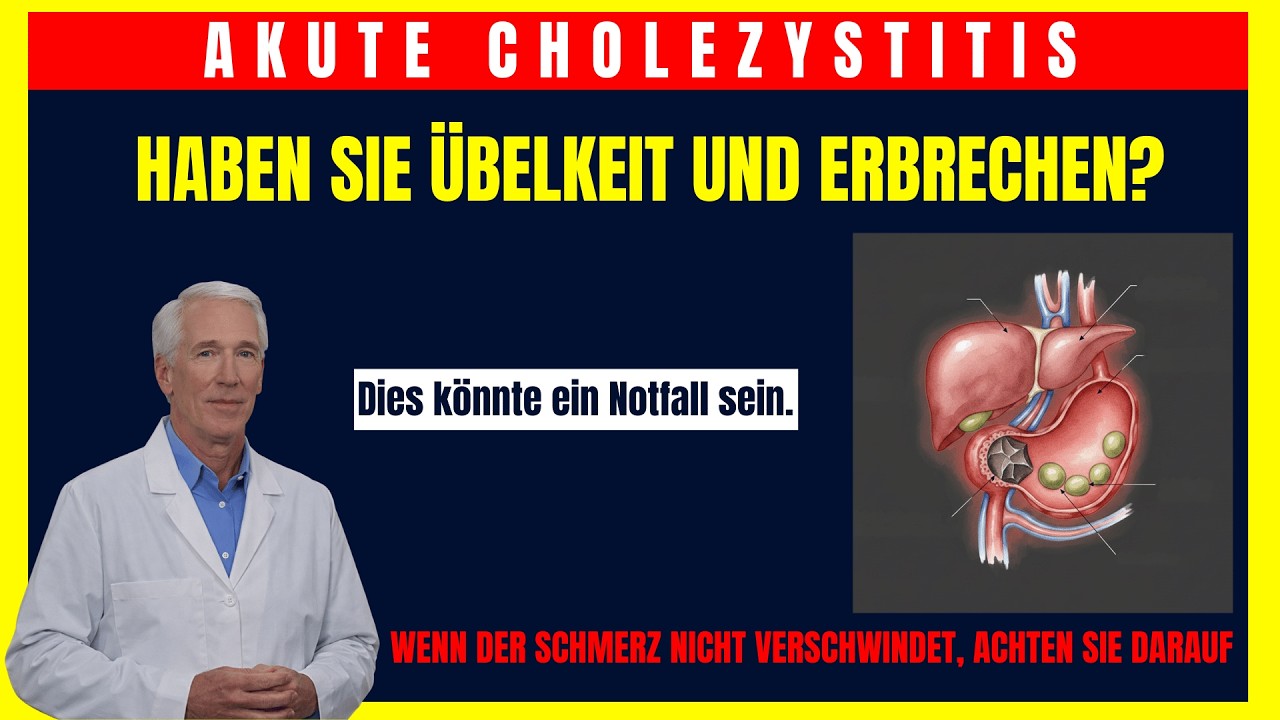 Starke Oberbauchschmerzen? Alles &uuml;ber die akute Cholezystitis (Gallensteine)