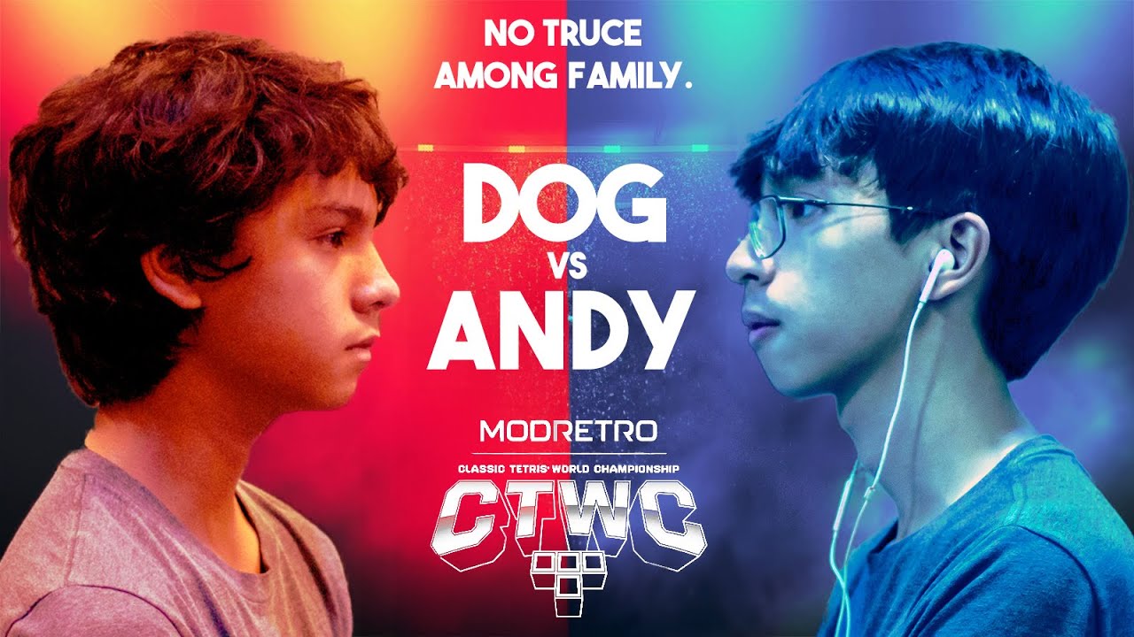 NO TRUCE AMONG BROTHERS: Dog vs. Andy | ModRetro Classic Tetris World Championship 2024