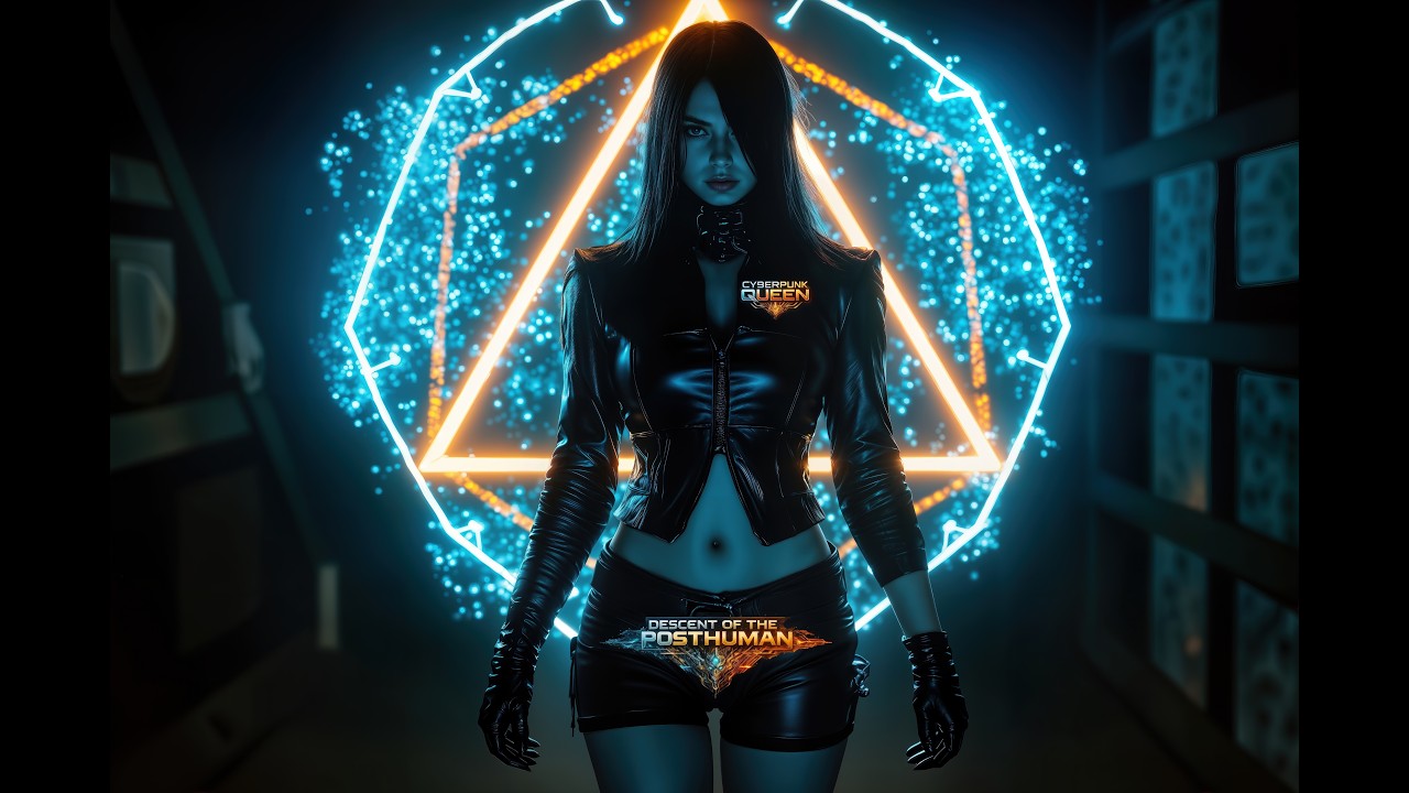 Cyberpunk Queen - Descent of the Posthuman