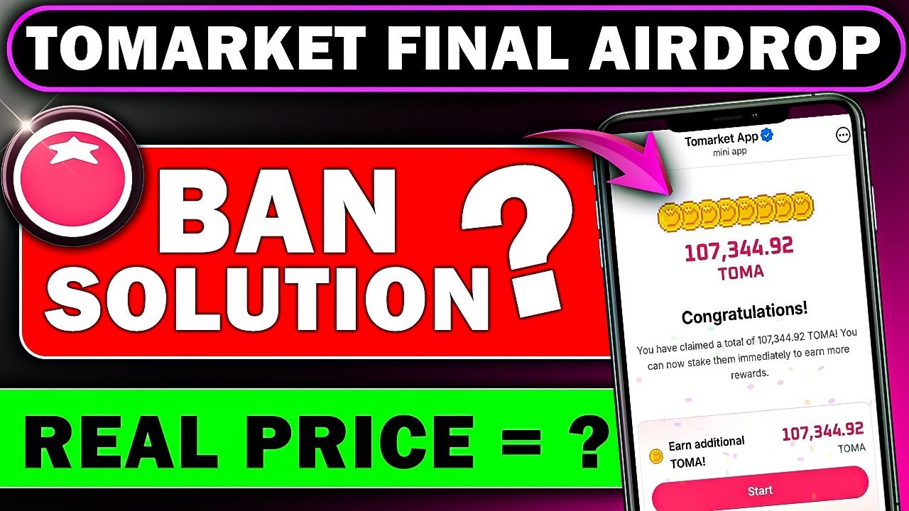 TOMARKET Final Price ? | Tomarket Cheating Solution 📌 Listing Date !