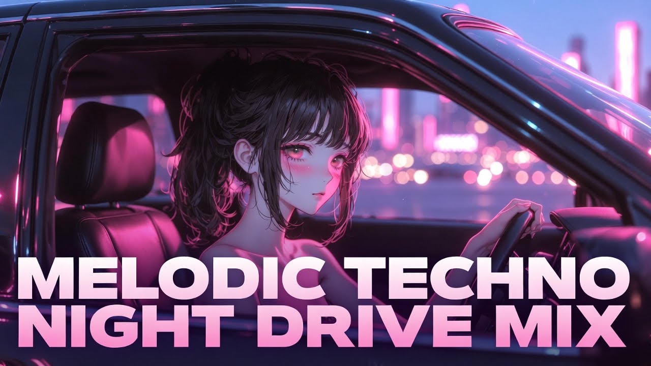 Melodic Techno Mix 𝟤𝟢𝟤𝟨—Night Drive Playlist / Afterhours Focus / Chill • Relax • Stress Relief #16