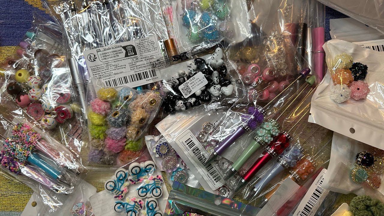 ANOTHER FINE TEMU HAUL WITH DIY BEADED PEN SUPPLIES AND MORE