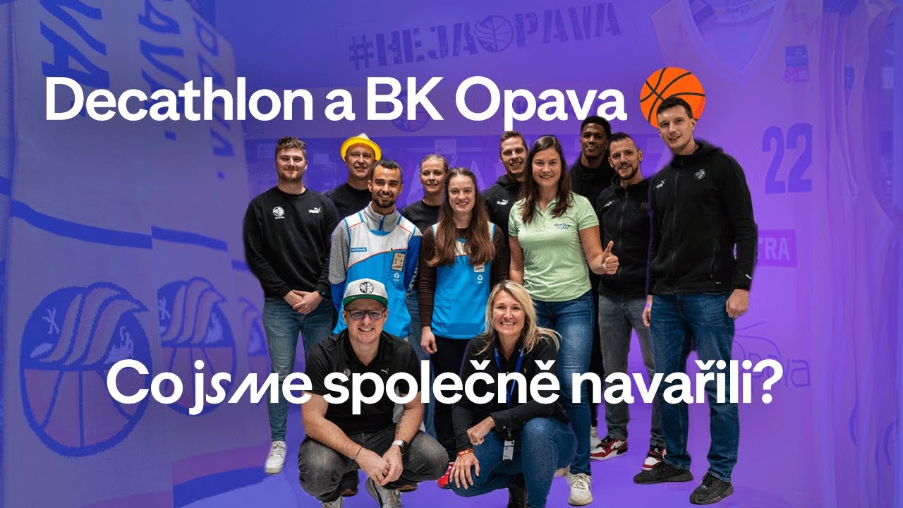 Co má společného Decathlon a basketbalový klub BK Opava? 🏀