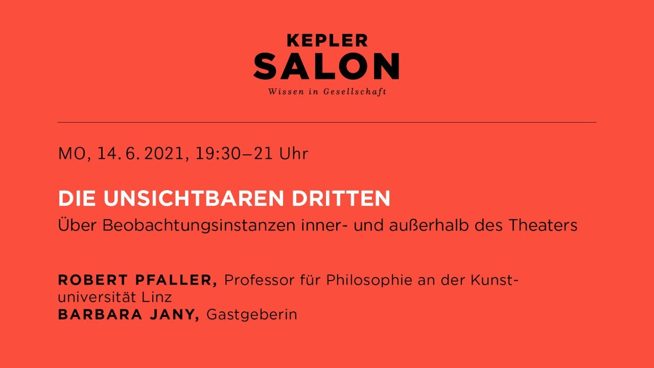 Kepler Salon: DIE UNSICHTBAREN DRITTEN