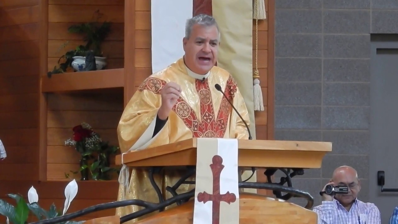 Primera Comuni&oacute;n JC 2018. Homil&iacute;a, Padre Agust&iacute;n Mateo.