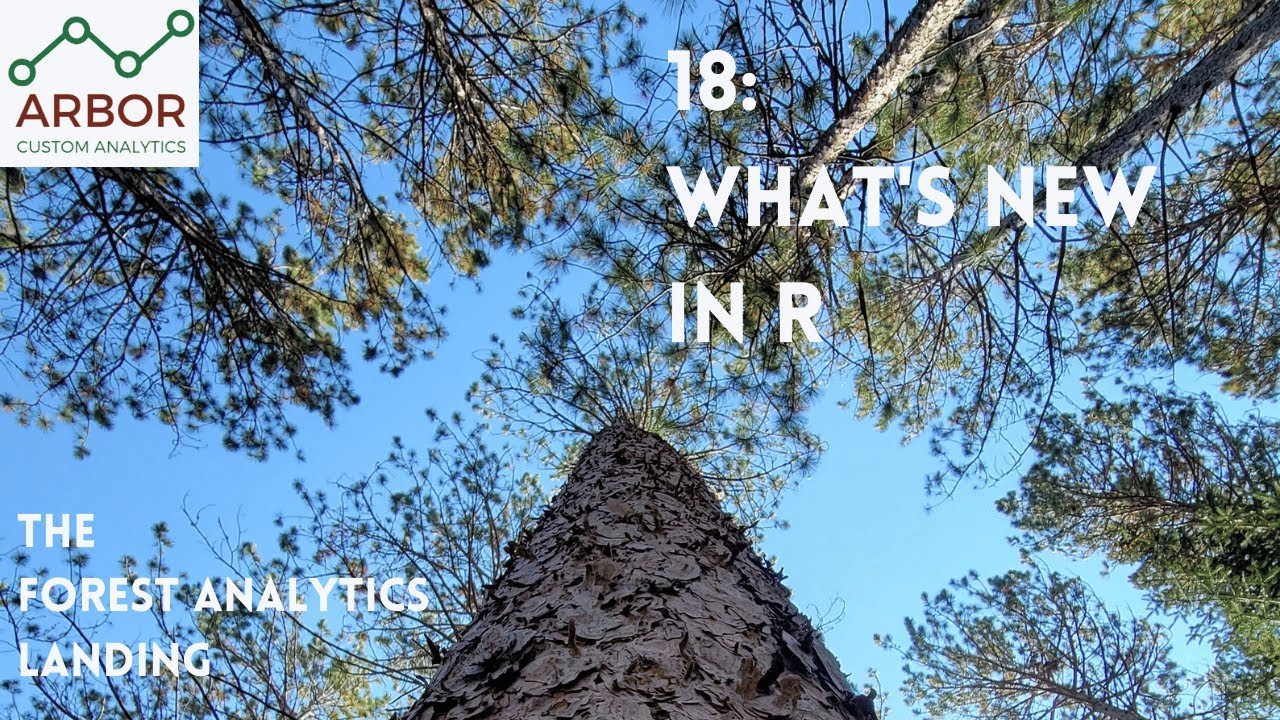 018: What's new in R