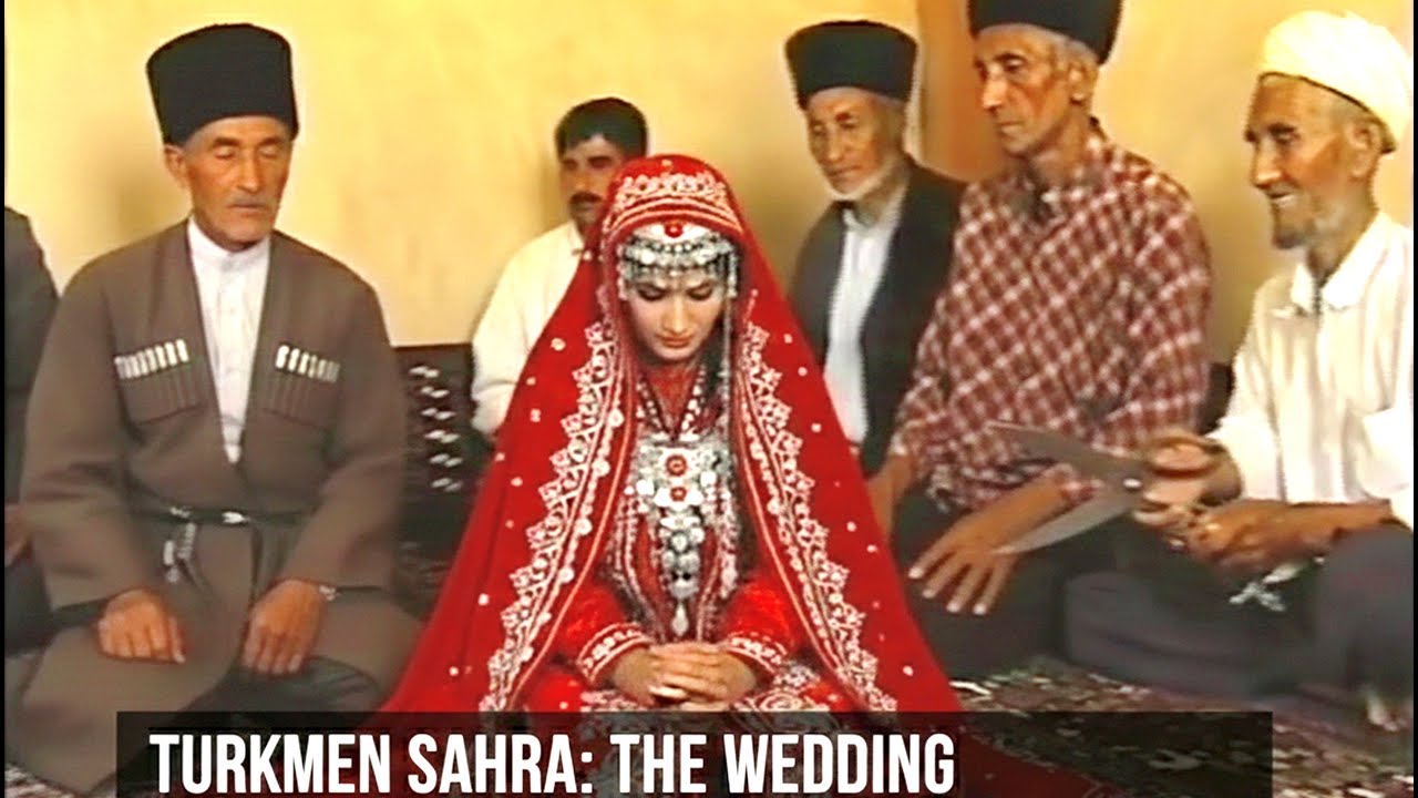 Никях в туркменской культуре | Архивные свадебные кадры