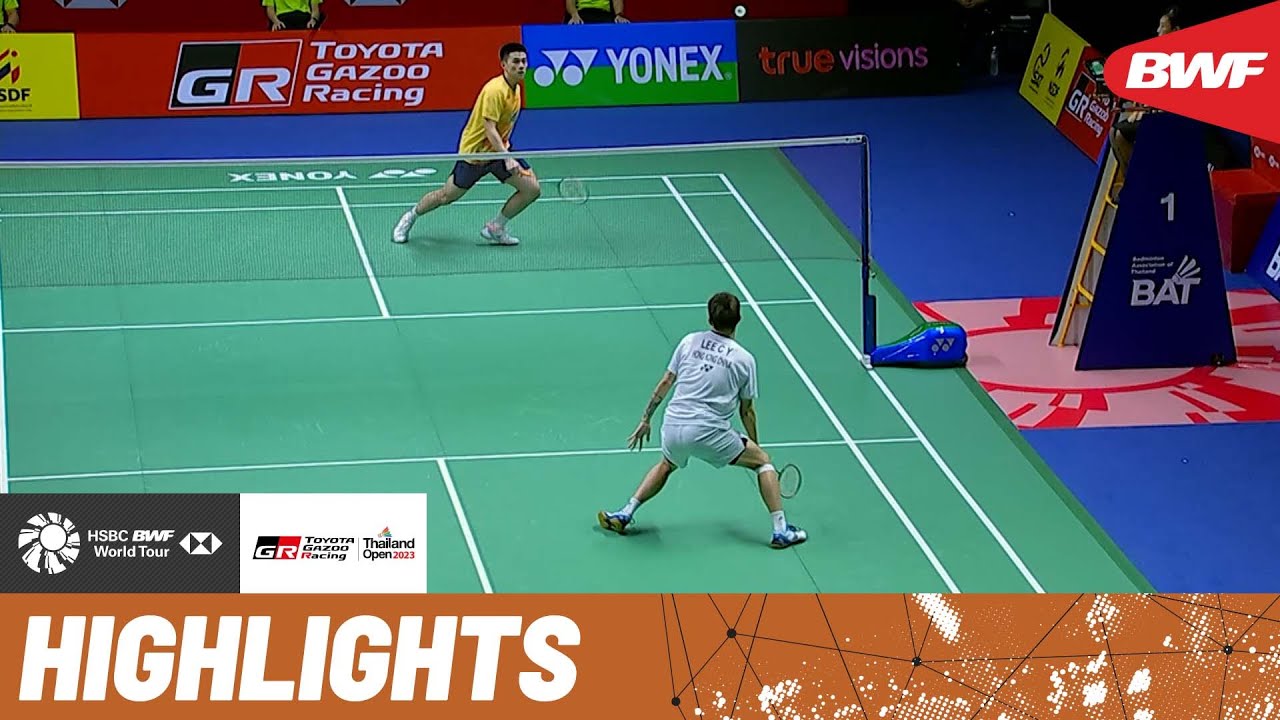 Local star Kunlavut Vitidsarn battles Lee Cheuk Yiu for the crown