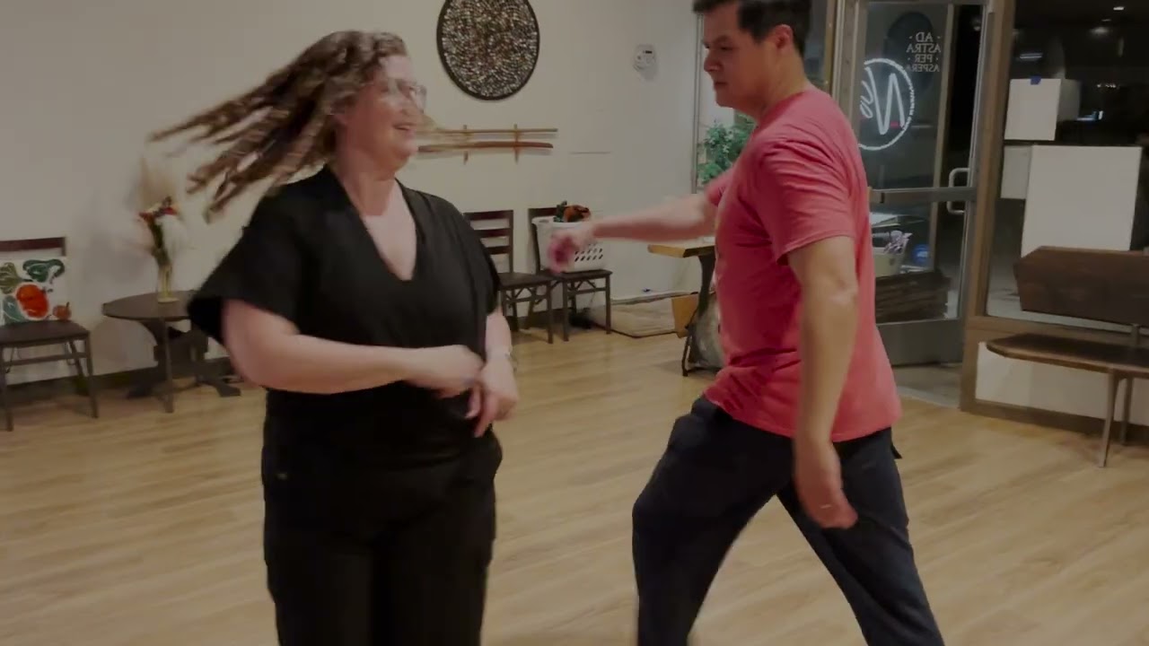 West Coast Swing Improvisation with Rene and Jennifer September 2025