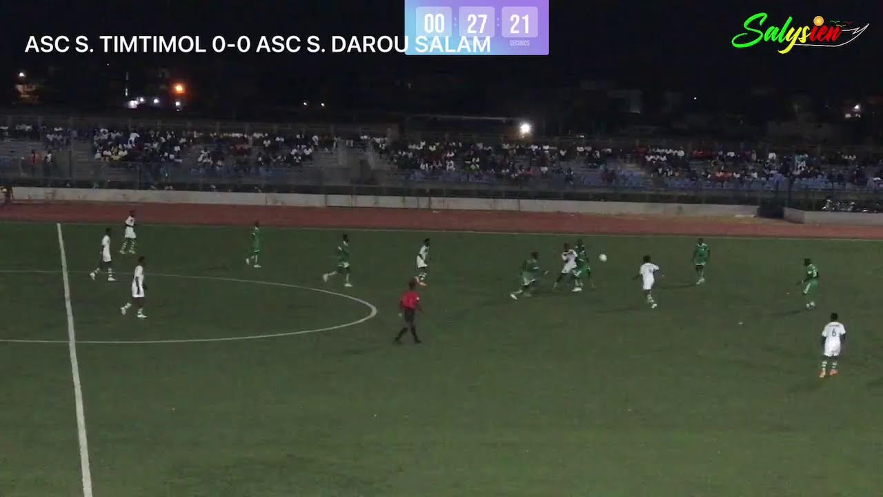 1eme mi-temps ASC SALY TIMTIMOL ASC SALY DAROU SALAM ZONE 7C Mbour