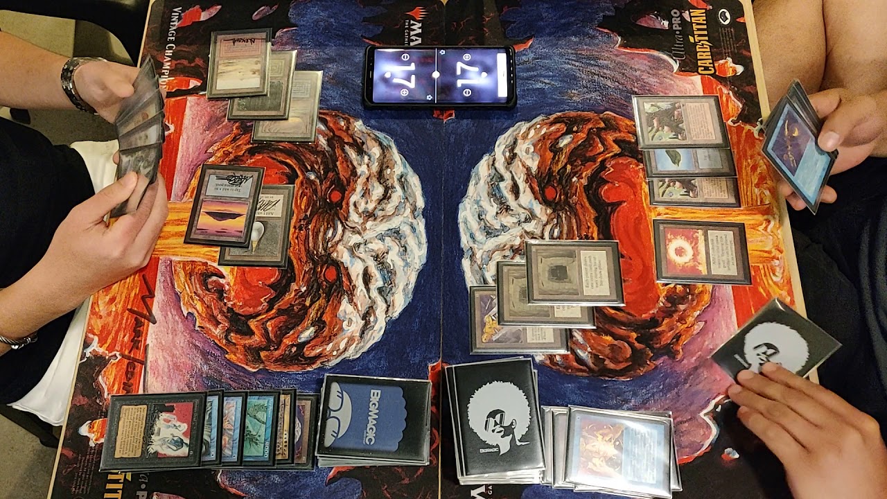 Bomb Reanimator vs Turbo Stasis (Oldschool MTG)