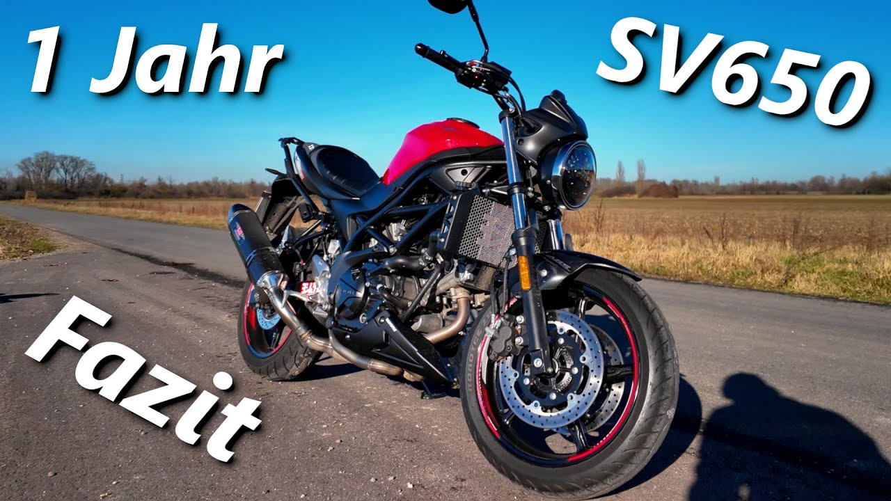 XXL Fazit nach 1 Jahr und 4000 Km - Suzuki SV650 gen.3 E4