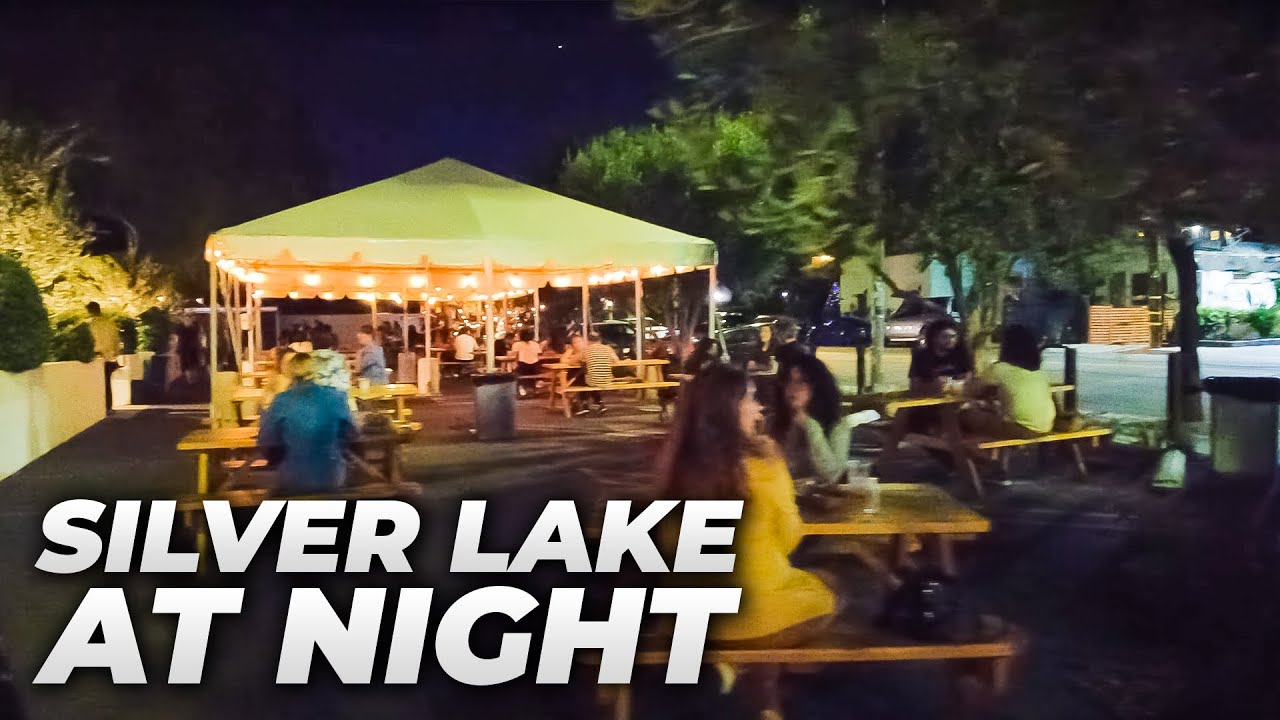 Walking Los Angeles : Silver Lake at Night