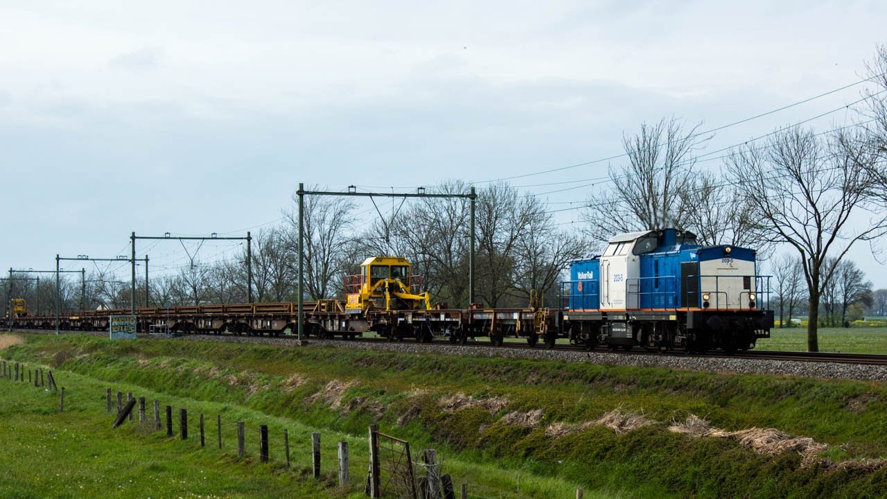 Volkerriail V203-6 with Robeltrain | Eempolder | 09 May 2021