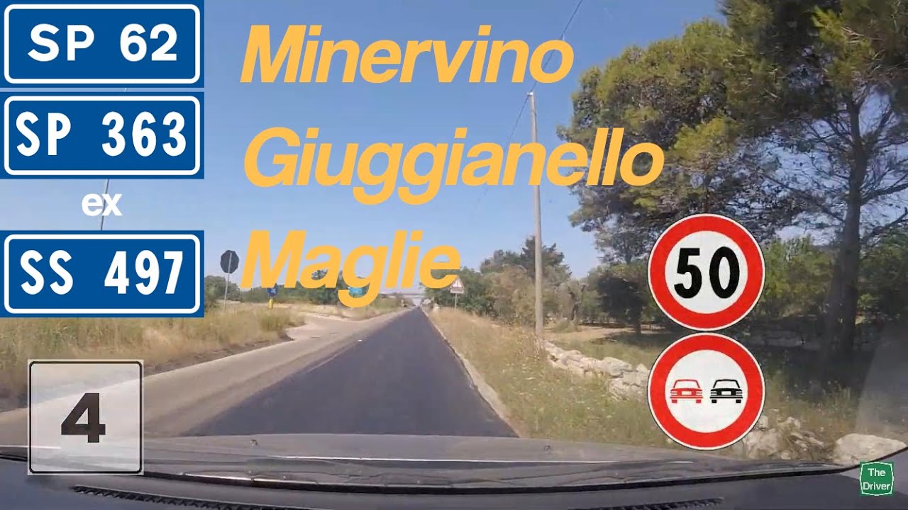 I - SP62/SP363 (LE) (ex SS497) - Tratto Minervino-Giuggianello-Maglie