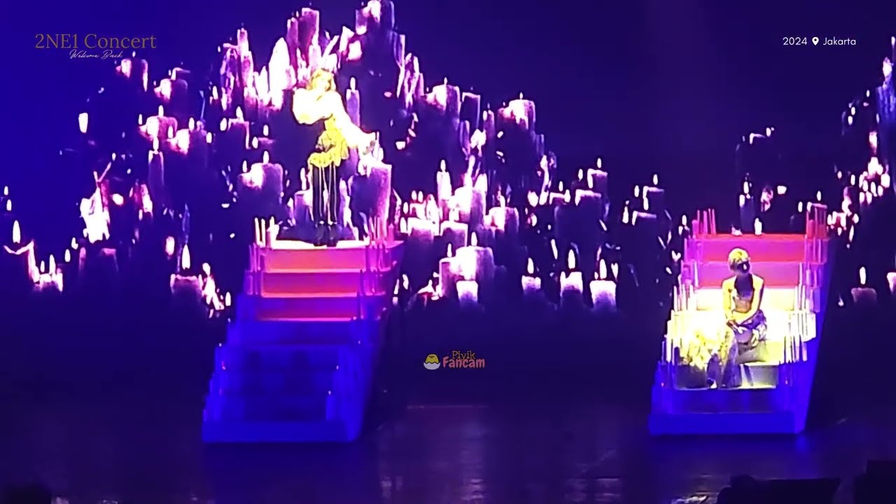 [4K] [FanCam] It hurts - 2ne1 Concert in JAKARTA