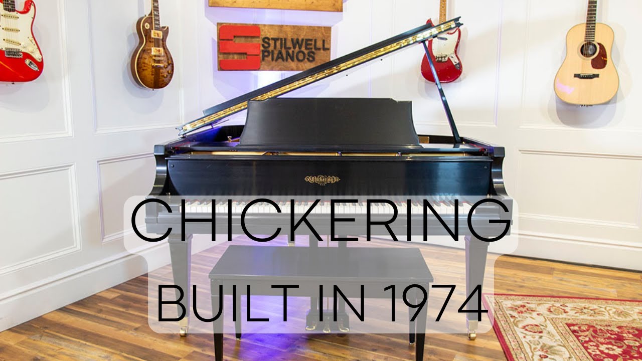 Chickering Baby Grand Piano Built in 1974